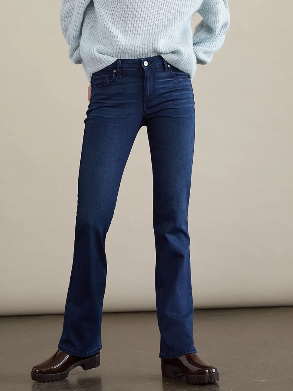 PAIGE Manhattan Bootcut Jeans